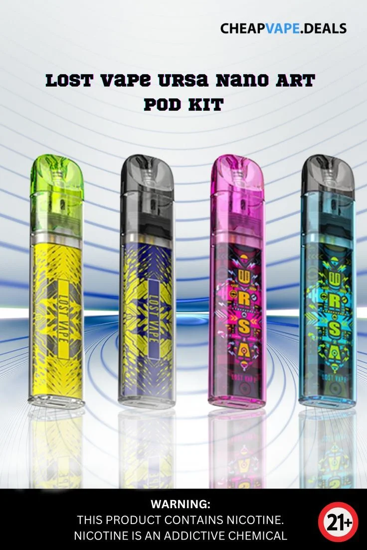 لاست ویپ اورسا نانو آرت _Lostvape ursa nano art - دستگاه پاد مناسب افراد سیگاری برای ترک یا جایگزین سیگار | ویپ کیوسک